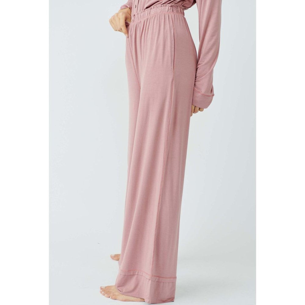 🎉LAST CHANCE🎉 FREE PEOPLE Essential Pajama Set / Red Clover - Picture 8 of 10